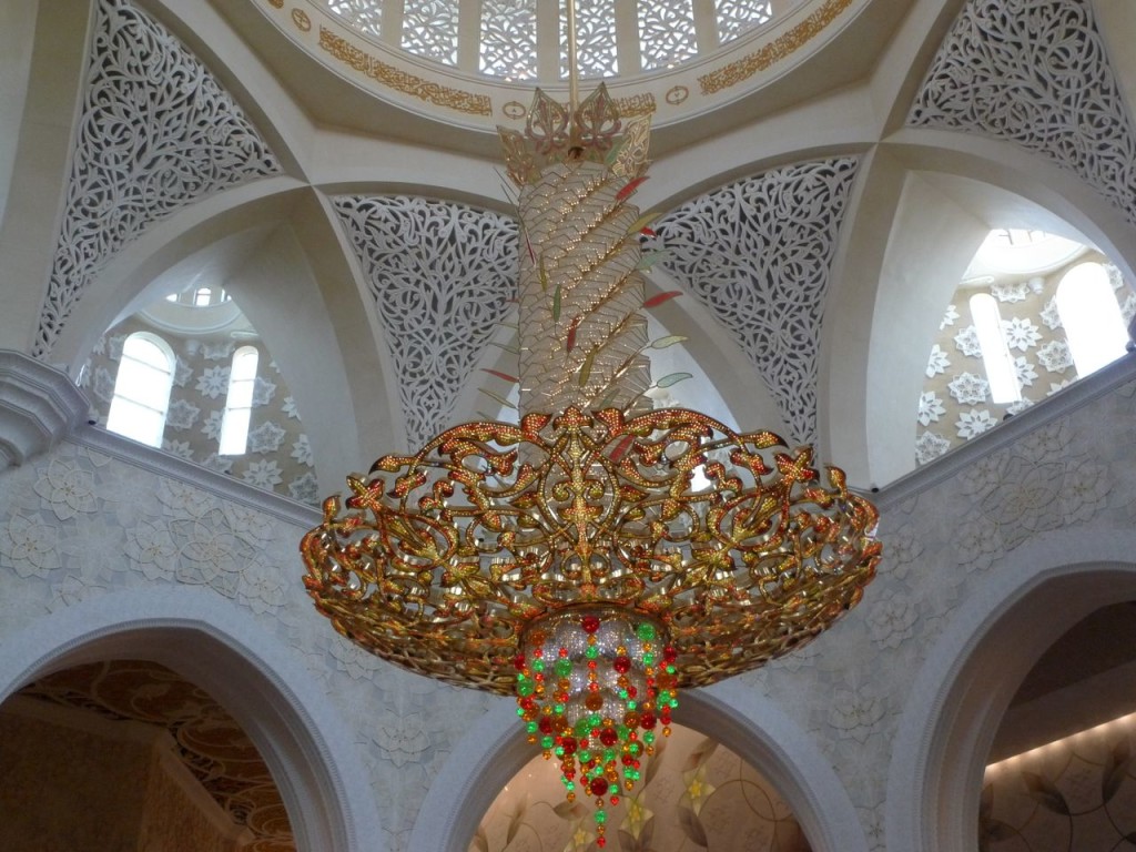Grand Mosque in Abu Dhabi.